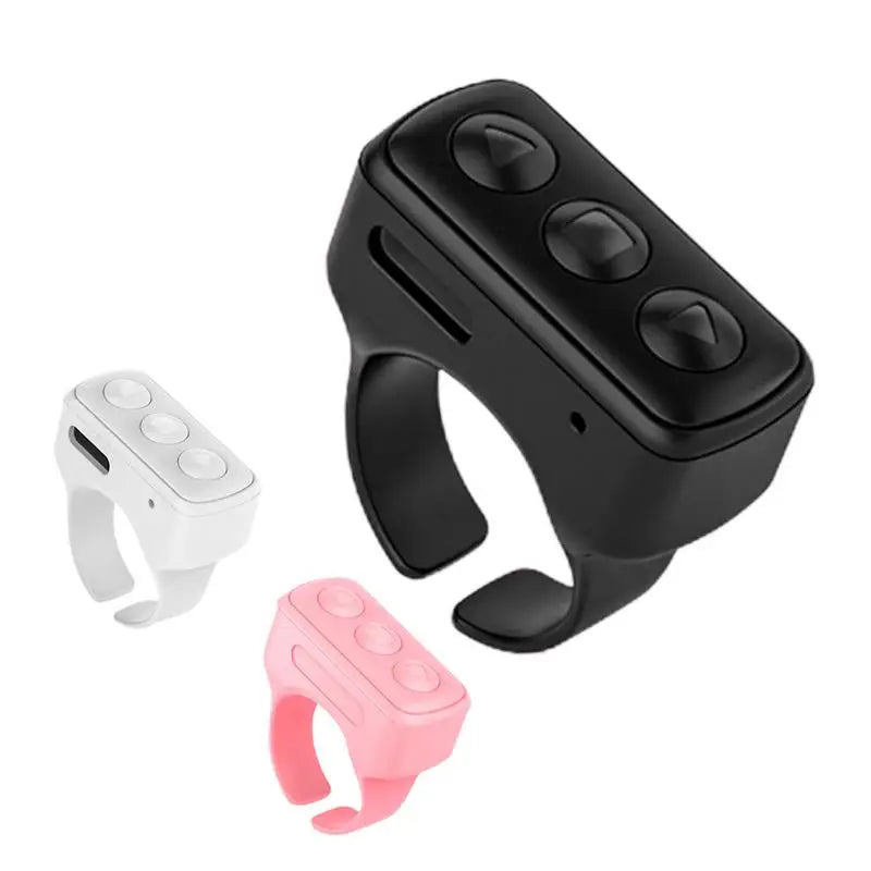 Phone Ring Controller Unmatched Flexibility Blutooth Remote Control Scrolling Ring Finger Tiktoks Video Phone Camera Controller