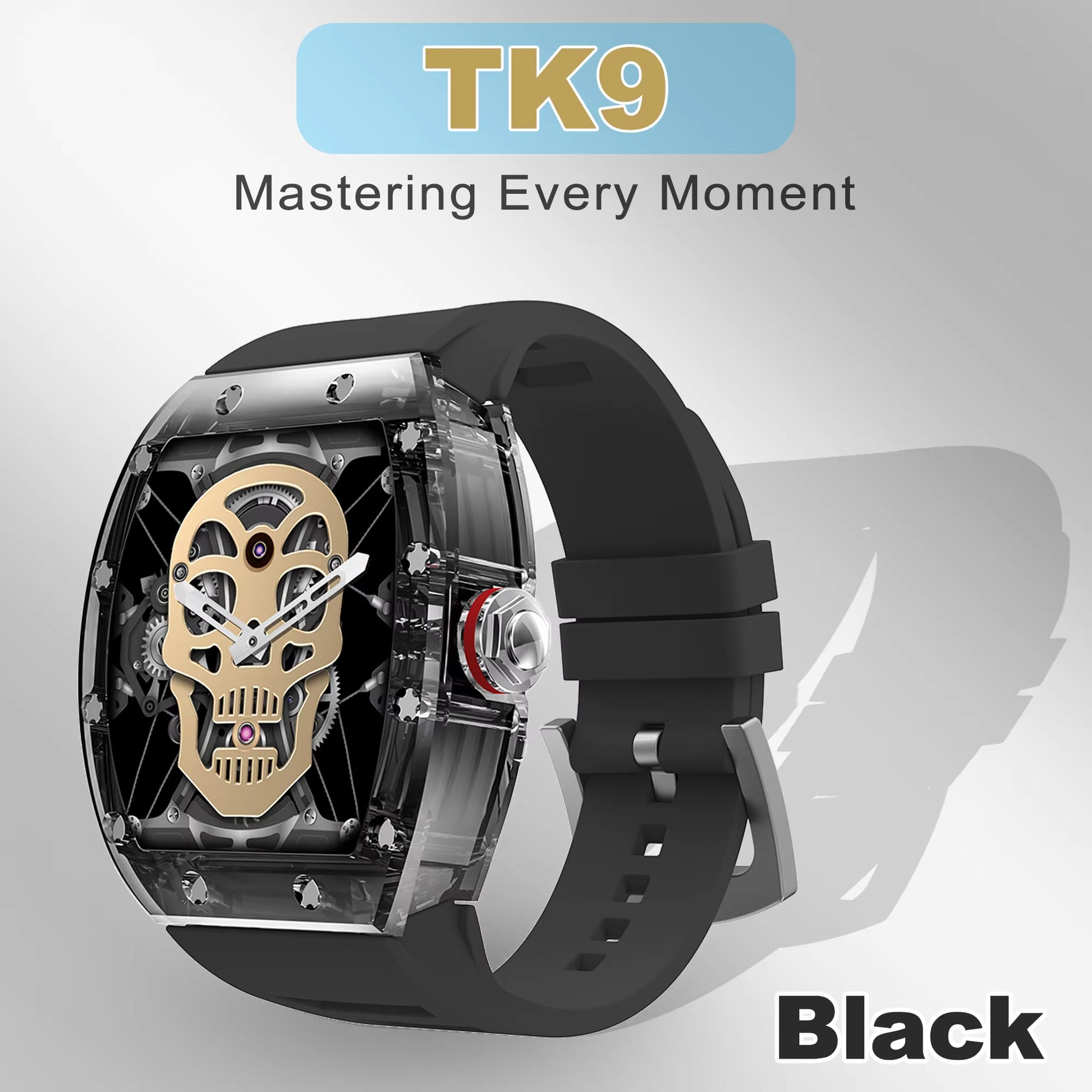 2024 Men'S Women'S Fashion Smartwatch TK9 Sport Fitness Tracker Smart Bracelet Heart Rate Bluetooth Smart Watches Reloj