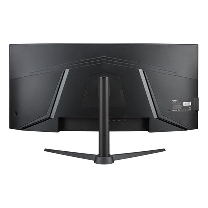 34" Curved Ultrawide WQHD (3440 X 1440P) 100Hz Bezel-Less Office Monitor with Cable, Black