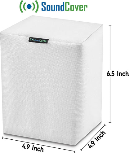 One White Waterproof Heavy Duty Outdoor Sonos Speaker Cover - Dust, Water & UV Protection for Your Sonos Play:1, Sonos One & Sonos One SL Speakers - Fits Wall Mounted Speakers