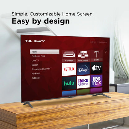 75" Class 4-Series 4K UHD HDR Smart Roku TV - 75S451